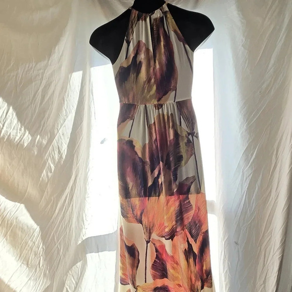 London Times Maxi Dress EUC - Picture 3 of 8